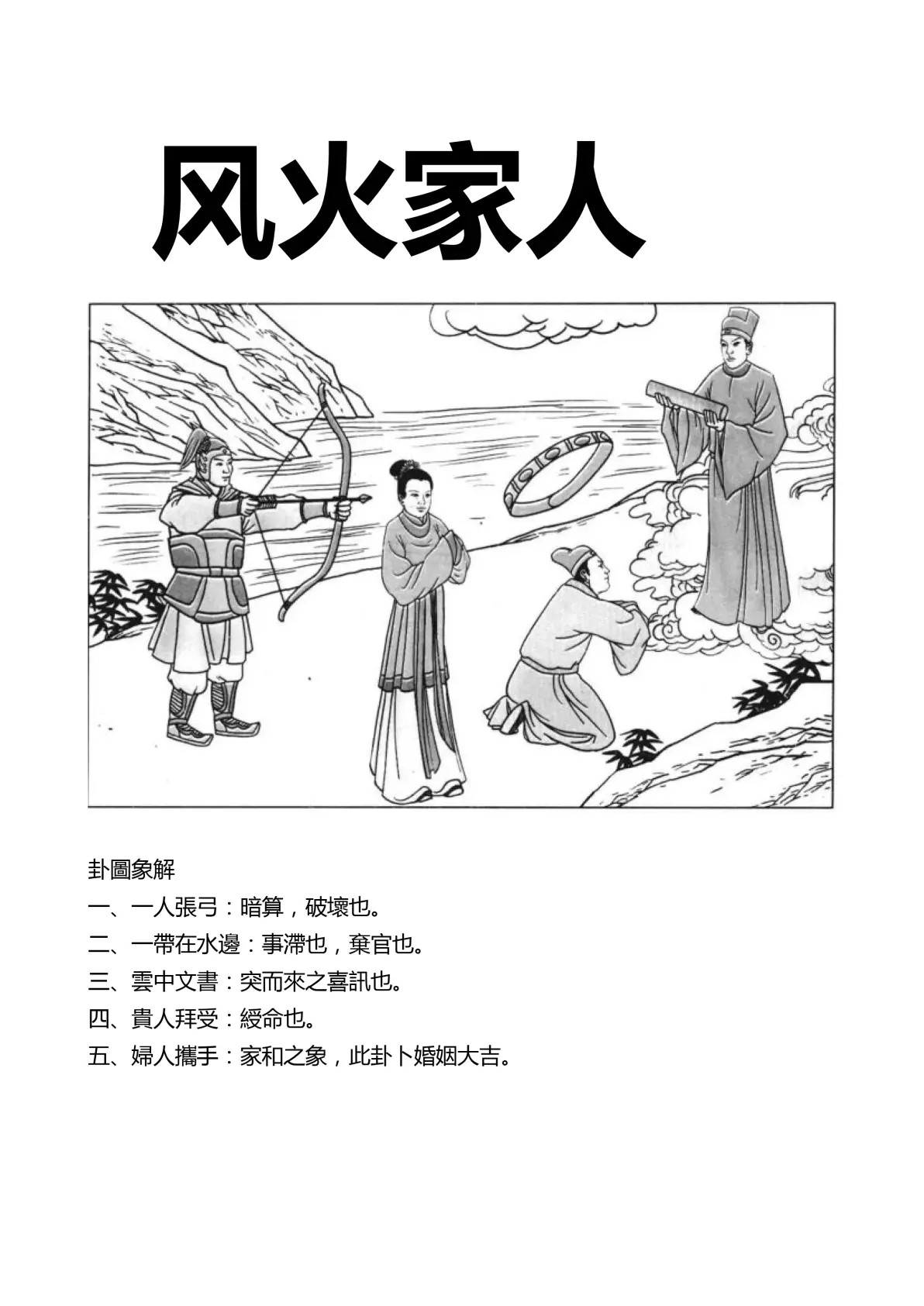 风火家人卦象图解